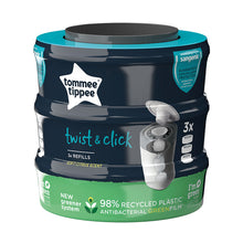 Load image into Gallery viewer, Tommee Tippee Sangetic Twist and Click Cassettes 3 Pack