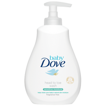Load image into Gallery viewer, Baby Dove Sensitive Moisture Fragrance Free Head to Toe Wash - 400ml