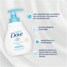 Load image into Gallery viewer, Baby Dove Head to Toe Wash Rich Moisture 400ml