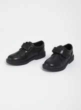 Load image into Gallery viewer, Tu One Strap Black School Shoes