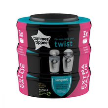 Load image into Gallery viewer, Tommee Tippee Sangetic Twist and Click Cassettes 3 Pack