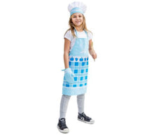 Load image into Gallery viewer, Kids Apron Set (Apron, oven glove & cooking cap)