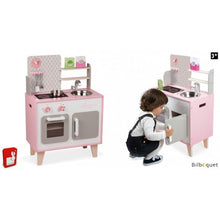 Load image into Gallery viewer, Janod Macaron Cooker (Wood) toy kitchen set