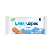 Load image into Gallery viewer, WaterWipes Baby Wipes Sensitive Newborn Skin- 1pk 60 unscented wipes
