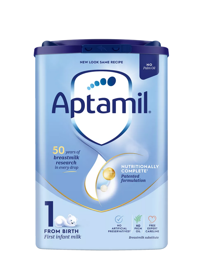 Aptamil (UK) Stage 1 First Infant Milk Powder from Birth 800g