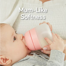 Load image into Gallery viewer, Nanobébé Flexy Silicone Anti-colic Baby Bottle, 270ml -Grey
