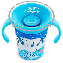 Load image into Gallery viewer, Munchkin Miracle 360° Trainer Cup WildLove Polar Bear/Orca, 177ml
