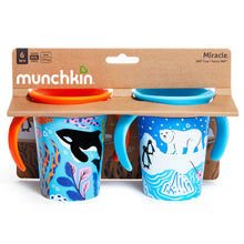 Load image into Gallery viewer, Munchkin Miracle 360° Trainer Cup WildLove Polar Bear/Orca, 177ml
