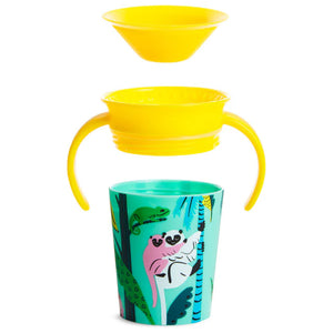 Munchkin Miracle 360° Trainer Cup WildLove Bee / Lemur, 177ml