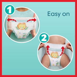 Pampers Baby Dry Pants Essential Pack Size 7, 25 Nappies, 17+kg