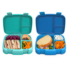 Load image into Gallery viewer, Bentgo Fresh Lunch Box 2pack -Blue/Aqua
