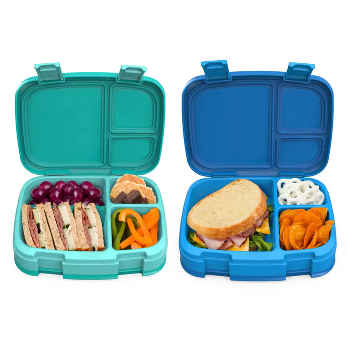 Bentgo Fresh Lunch Box 2pack -Blue/Aqua