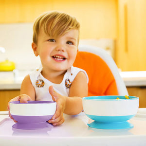 Munchkin Stay Put Toddler & Baby Suction Bowls, 6+Months