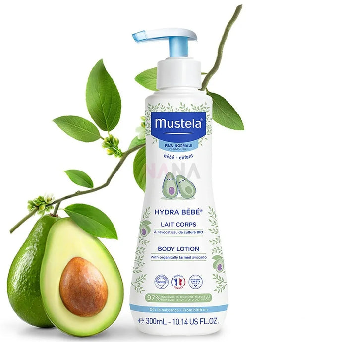 Mustela Hydra Bebe Body Lotion With Organically Farmed Avocado, 300ml