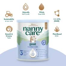 Load image into Gallery viewer, Nannycare Toddler Goat Milk -Stage 3 (800g) New Look Formula
