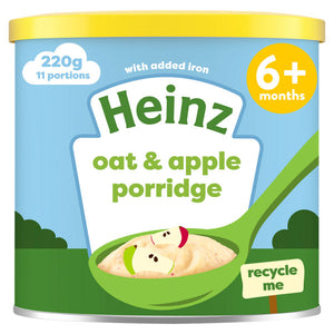 Heinz First Steps Oat & Apple Porridge, 6+Months - 220g