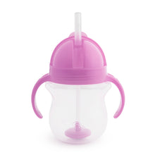 Load image into Gallery viewer, Munchkin Click Lock Tip &amp; Sip Weighted Straw Trainer Cup - 207ml
