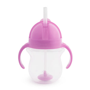 Munchkin Click Lock Tip & Sip Weighted Straw Trainer Cup - 207ml