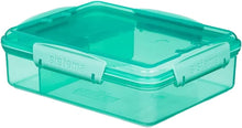 Load image into Gallery viewer, Sistema Snack Duo Box, 975ml -Teal
