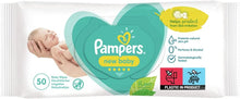 Load image into Gallery viewer, Pampers New Baby Sensitive Baby Wipes 50 Pack

