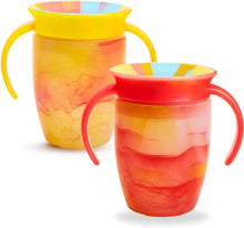 Load image into Gallery viewer, Munchkin Miracle 360° Tropical Swirl Trainer Sippy Cup, 207ml
