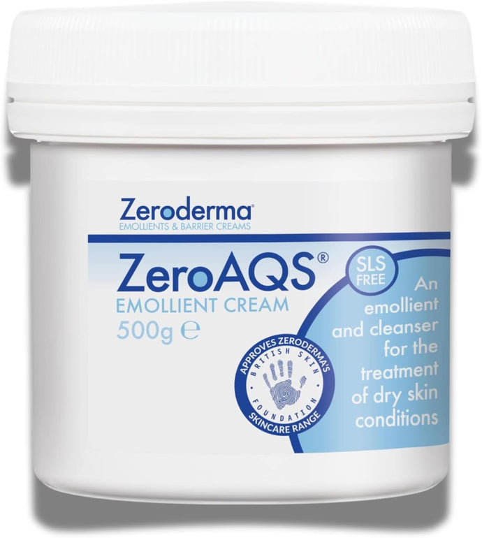 Zeroderma ZeroAQS Emollient Cream, 500g
