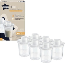 Load image into Gallery viewer, Tommee Tippee Closer to Nature Milk Powder Dispensers 6Pack
