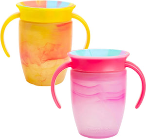 Munchkin Miracle 360° Tropical Swirl Trainer Sippy Cup, 207ml