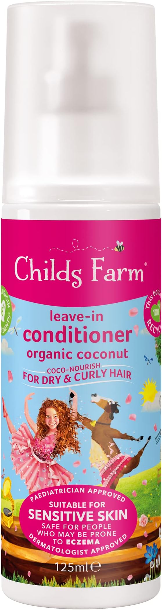 Childs Farm Organic Coconut Coco-Nourish Leave in Conditioner, 125ml
