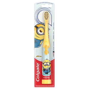 Colgate Kids Battery Powered Minion Toothbrush, 3+Years
