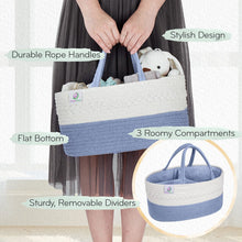 Load image into Gallery viewer, KiddyCare Baby Nappy Caddy Organiser, Plus Size
