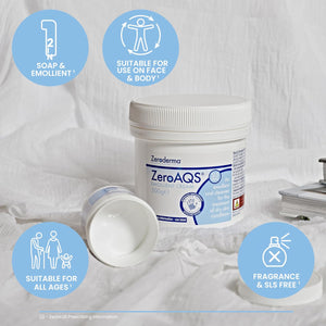 Zeroderma ZeroAQS Emollient Cream, 500g
