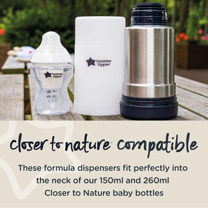 Tommee Tippee Closer to Nature Milk Powder Dispensers 6Pack