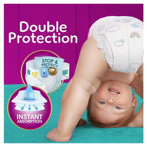 Pampers Premium Protection Size 4, 37 Nappies, 9-14kg, Essential Pack