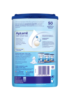 Aptamil (UK) Stage 1 First Infant Milk Powder from Birth 800g