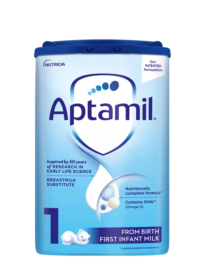 Aptamil (UK) Stage 1 First Infant Milk Powder from Birth 800g