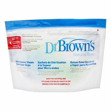 Load image into Gallery viewer, Dr Brown&#39;s  Microwave Steriliser Bags 5Pack
