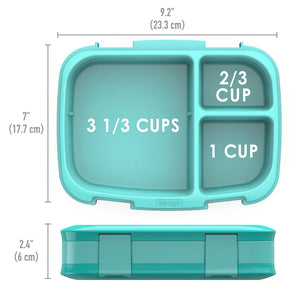 Bentgo Fresh Lunch Box 2pack -Purple/Aqua