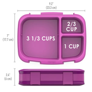 Bentgo Fresh Lunch Box 2pack -Purple/Aqua