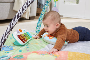 VTech 7-in-1 Grow with Baby Sensory Gym 0+Months