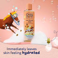 Load image into Gallery viewer, Childs Farm Hair &amp; Body Wash Peach &amp; Apricot, 250ml

