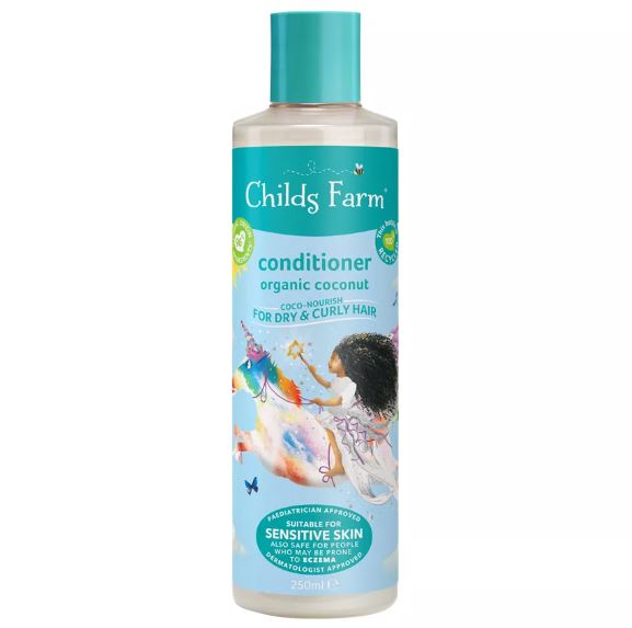 Childs Farm Coco-Nourish Conditioner for Curly & Dry Hair, 250ml