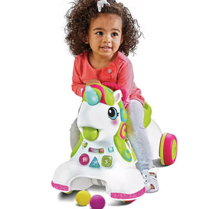 Infantino 3-in-1 Sit, Walk & Ride Unicorn, 6+Months