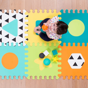 Infantino Soft Foam Puzzle Mat, 0+Months