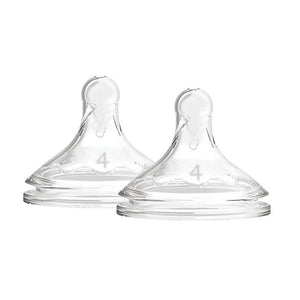 Dr Brown’s Options Wide Neck Silicone Bottle Teats, 9+Months 2 Pack