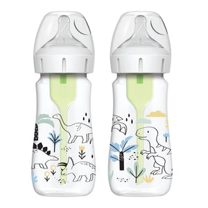 Dr Brown's Options+ Bottle Dinosaurs, 270ml, 2Pack