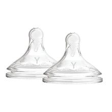 Load image into Gallery viewer, Dr Brown’s Options Wide Neck Silicone Bottle Teats, 9+Months, Y-Cut 2 Pack
