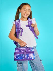 Giggle By Smiggle Freestyle Double Decker Lunchbox, Purple