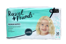 Load image into Gallery viewer, Rascal + Friends Cocomelon Premium Nappies Size 6, 30Pack, 15-20kg
