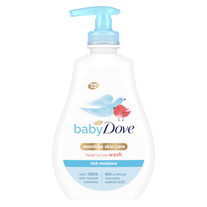 Baby Dove Rich Moisture Sensitive Skin Care Set, 3Pack